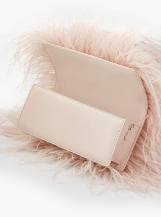 Pearl pink scarlet midi bag