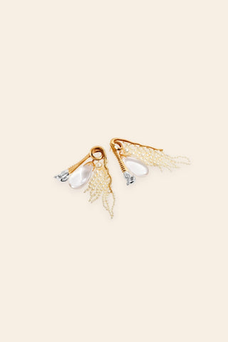 Koko sigil cascade earrings