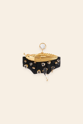 Koko black gold couture bag