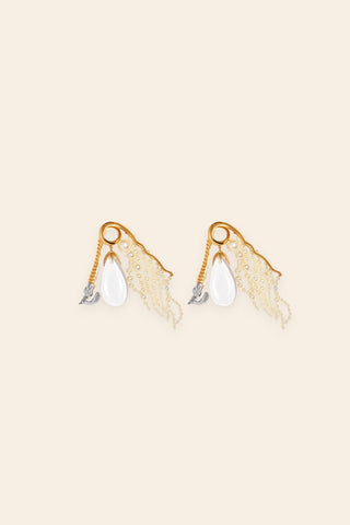 Koko sigil cascade earrings