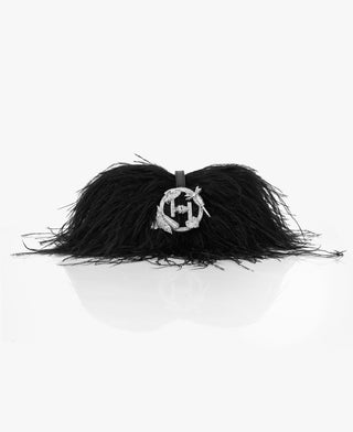 Caviar Black Scarlet Minivet Bag by Outhouse available on Indiaspopup.com