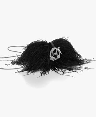 Caviar Black Scarlet Minivet Bag by Outhouse available on Indiaspopup.com