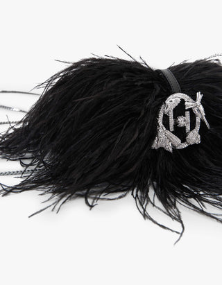 Caviar Black Scarlet Minivet Bag by Outhouse available on Indiaspopup.com