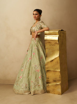 Meadow muse lehenga set
