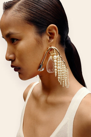 Koko sigil cascade earrings