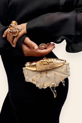 Koko jute couture bag
