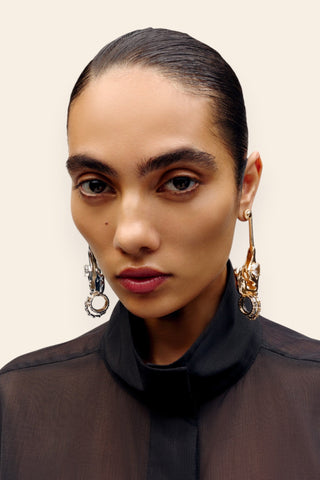Koko sigil pin earrings