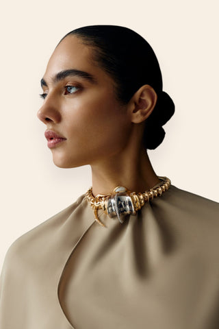 Seanymph statement collar necklace