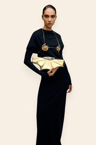 Koko gold silver klutch