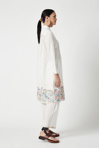 Payal Pratap-Lithica Embroidered Tunic And Pants-INDIASPOPUP.COM