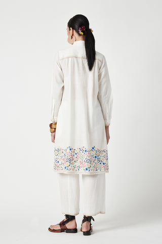 Payal Pratap-Lithica Embroidered Tunic And Pants-INDIASPOPUP.COM