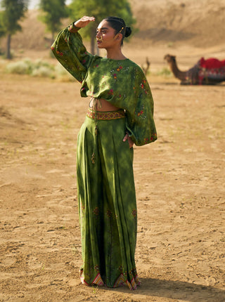 Punit Balana Kaccha Aam Kumari Wide Leg Pants And Top available on indiaspopup