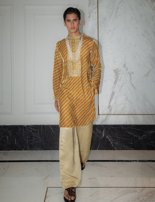Lehriya Kurta With Pants