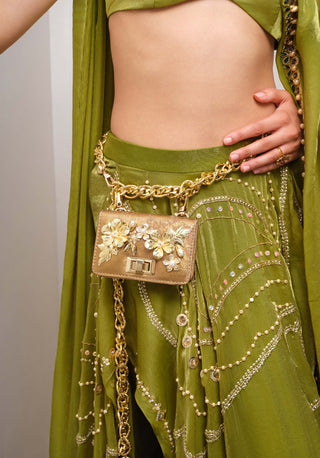 Olive Opulence Lehenga Set