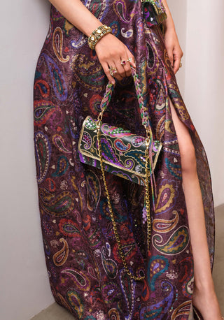 Merlot After Midnight Skirt With Bralette