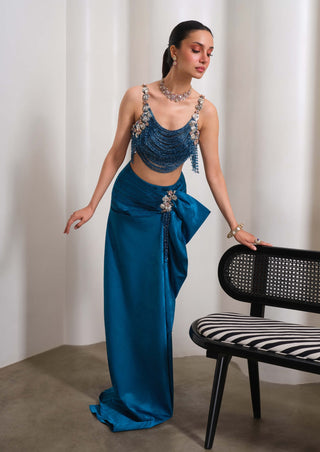 Mystic Midnight Drip Skirt Set