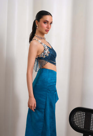 Mystic Midnight Drip Skirt Set