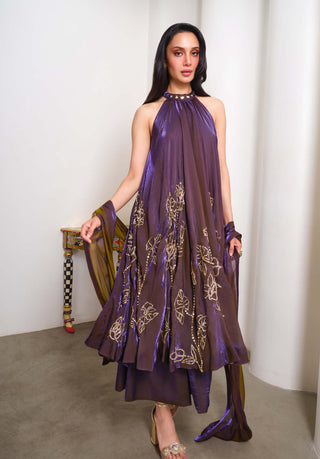 Velvet Dusk Kurta Set