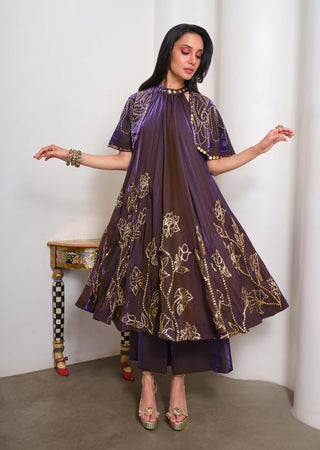 Velvet Dusk Kurta Set