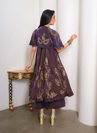 Velvet Dusk Kurta Set