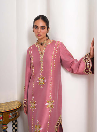 Heirloom Blush Kaftan