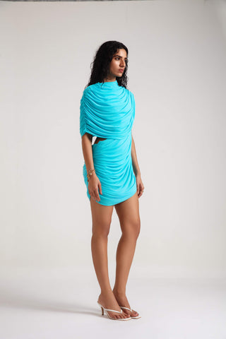 Alenna blue dress