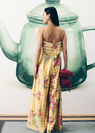 Yellow himari jumpsuit