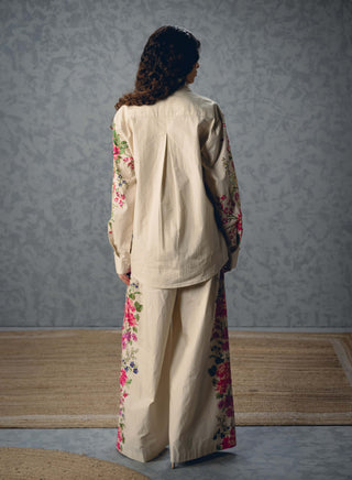Ivory airi shirt with pants