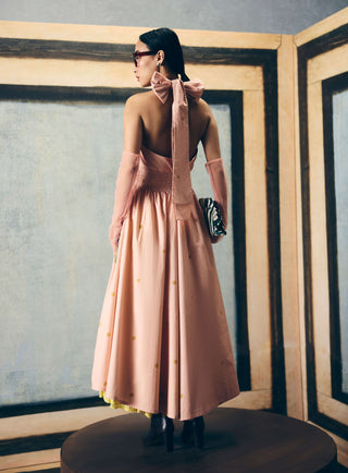Yellow kyomi dress