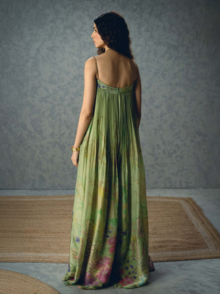 Pista green yume jumpsuit