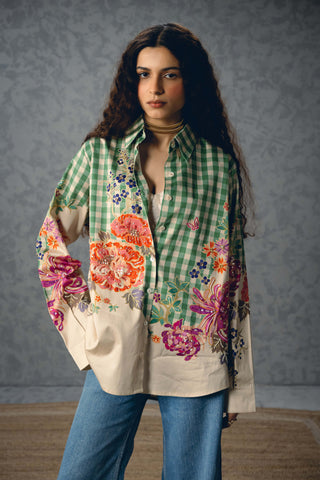 Green jade shirt