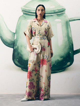 Ivory deiji jumpsuit