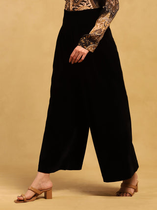 Black coal pants