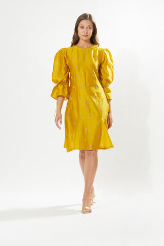 Meadow-Provence Yellow Dress-INDIASPOPUP.COM