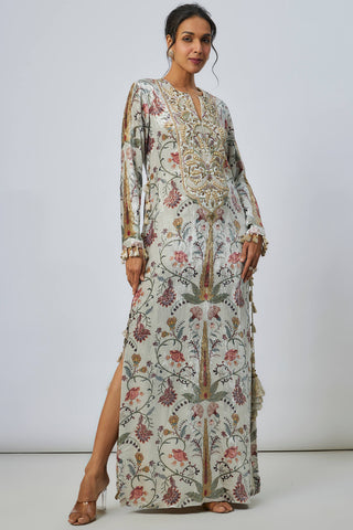 Mehuish ochre forest whisper kaftan