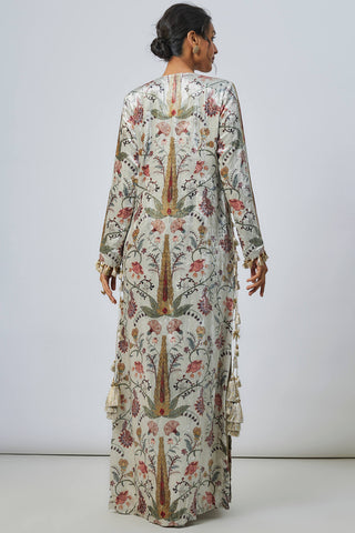Mehuish ochre forest whisper kaftan