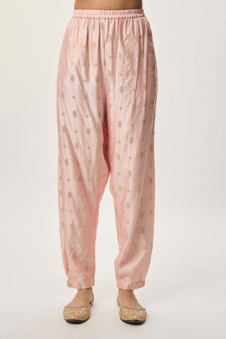 Farnaz blush pink kurta set