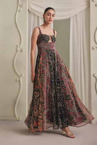 Disco-inspired jumpsuit