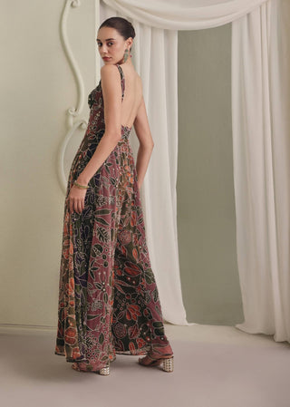 Disco-inspired jumpsuit