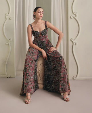 Disco-inspired jumpsuit