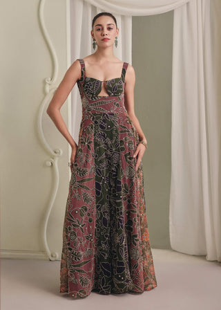 Disco-inspired jumpsuit