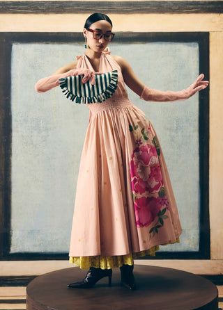 Yellow kyomi dress