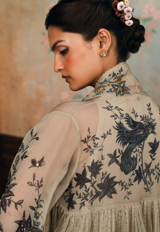 Laverna kurta, pant and jacket set