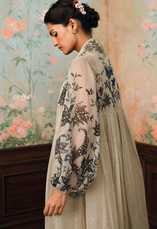 Laverna kurta, pant and jacket set