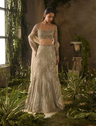 Molten luxe lehenga set