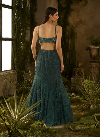 Verdant charm lehenga set