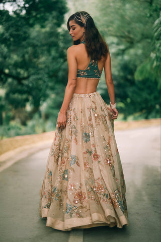 Bea ivory lehenga set