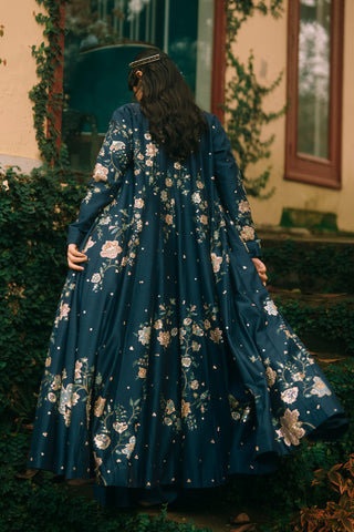 Whisper navy blue jacket set