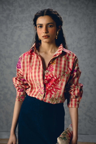 Pink jade shirt