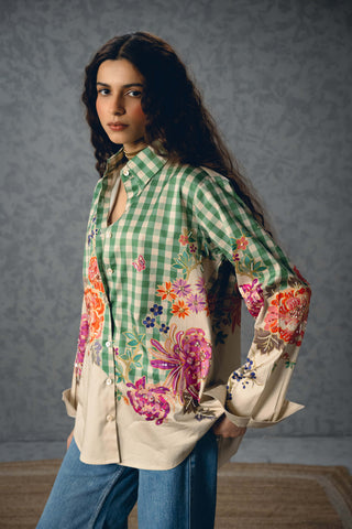 Green jade shirt